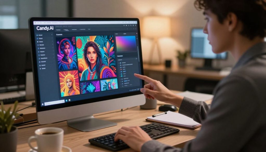 Candy.ai photorealistic image